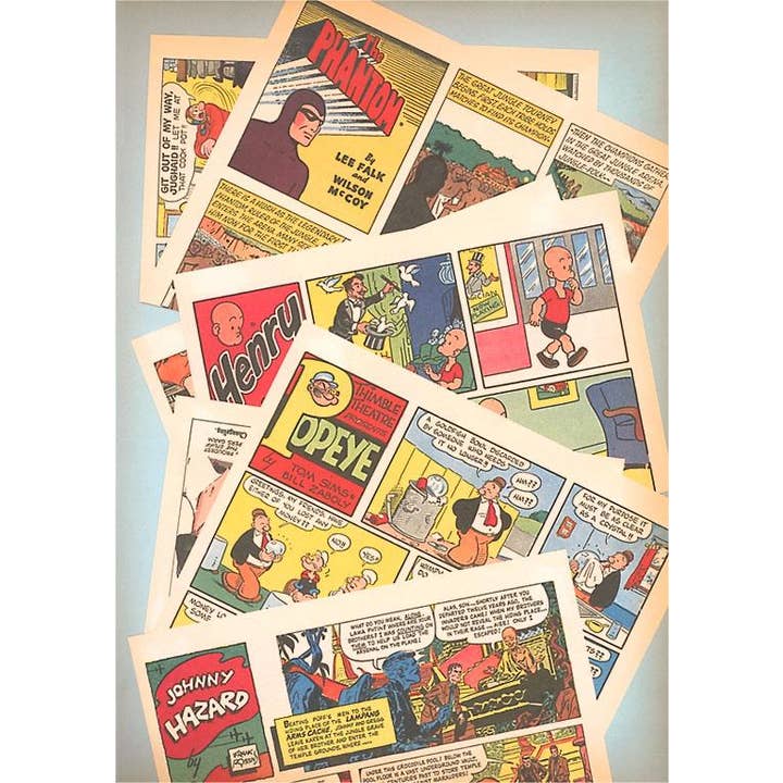 Found Image Press – wholesale Magnet – Magnet AT-310 Classic Comic Books