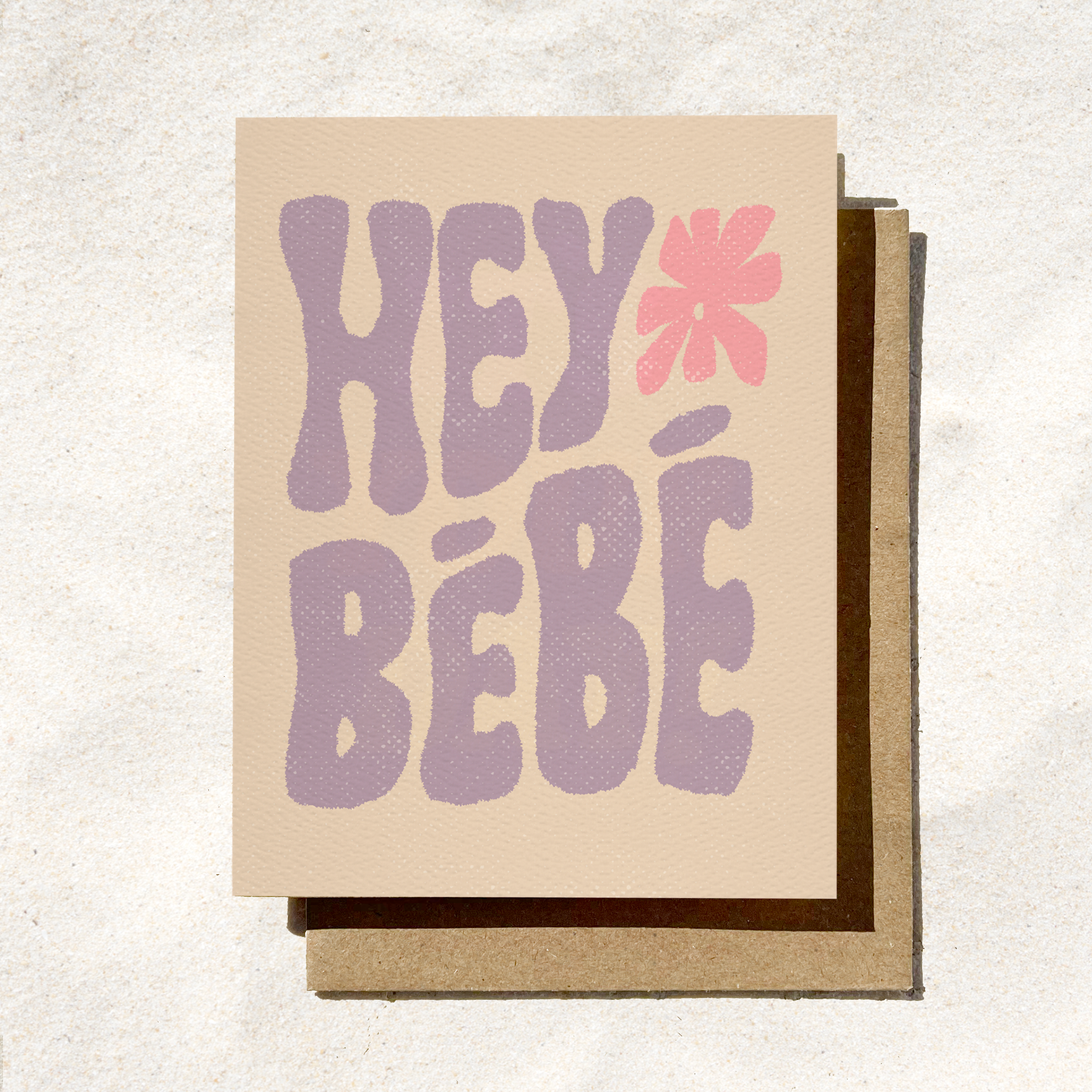 Daydream Prints - Vendita all'ingrosso Biglietto di auguri per la nascita - Carta Hey Bebe New Baby | Carta francese | Carte Boho Baby5