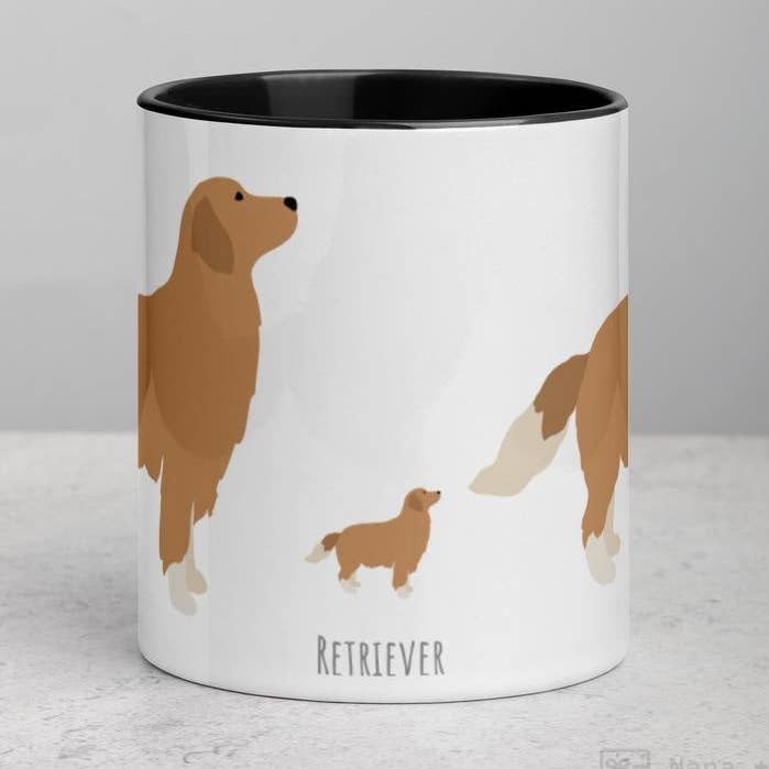 Caneca Golden Retriever por atacado de Nana + Belle