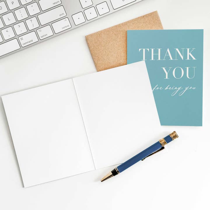 Blú Rose – wholesale Thank you card – Thank You for Being You Greeting Card1