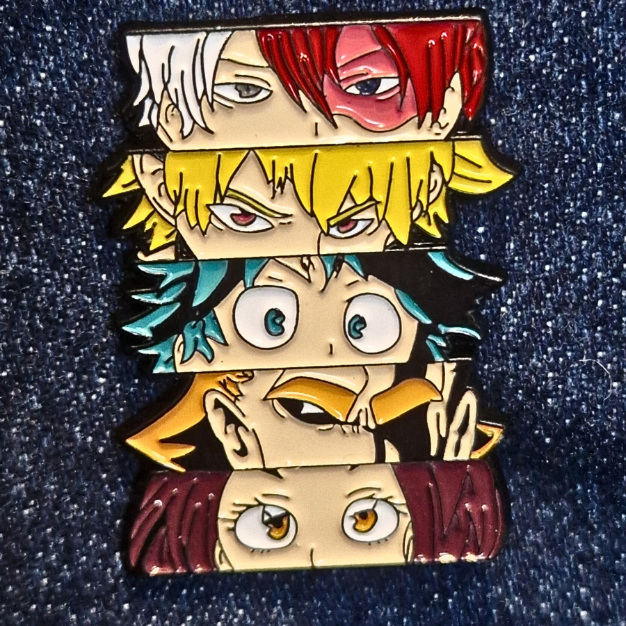 Animania - Wholesale Lapel Pin/Button - My Hero Academia Inspired Pin Badges2