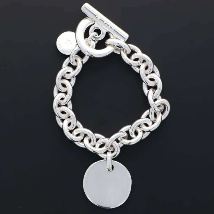 No. 419 - Curb chain bracelet for wholesale by SECRET DE CUIR