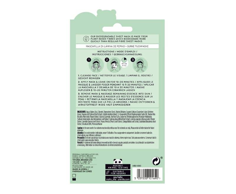 Köp Oh K! Coconut Sheet Mask With Hyaluronic Acid 23 Ml På