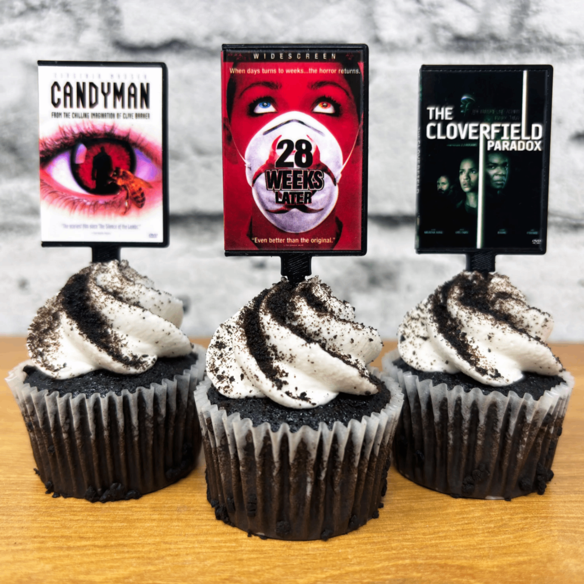 BitsyLabs - Wholesale Cake/cupcake topper - Horror Movies #-C Toppers (Small)5