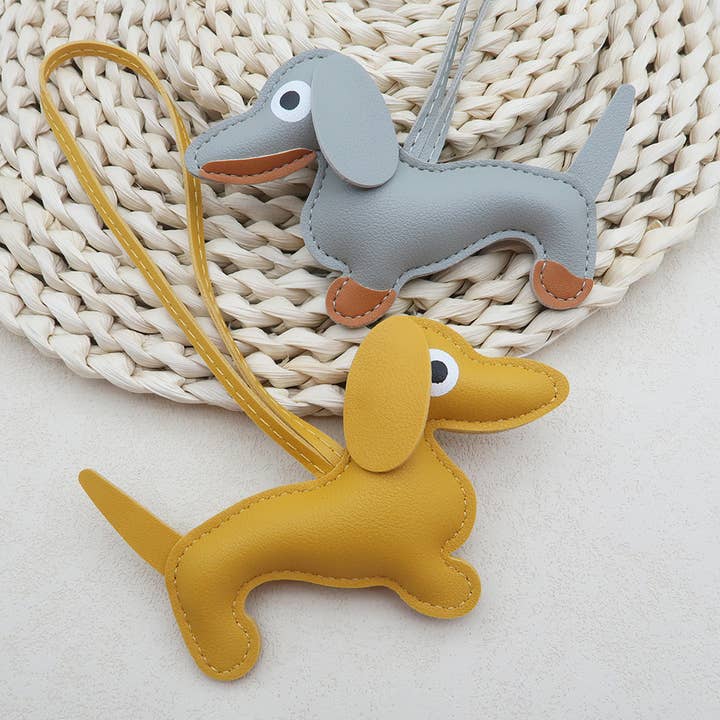MKS America - Wholesale Individual Charm/Pendant - Dachshund Cartoon Animal Pendant Bag Ornaments29