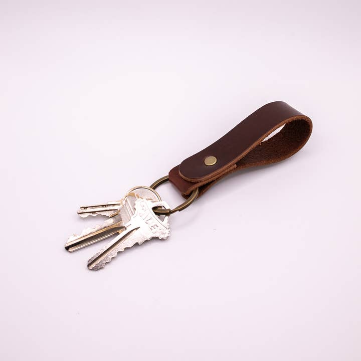 Lindy Leather - Wholesale Keychain - Unisex - Leather Key Ring - Keychain