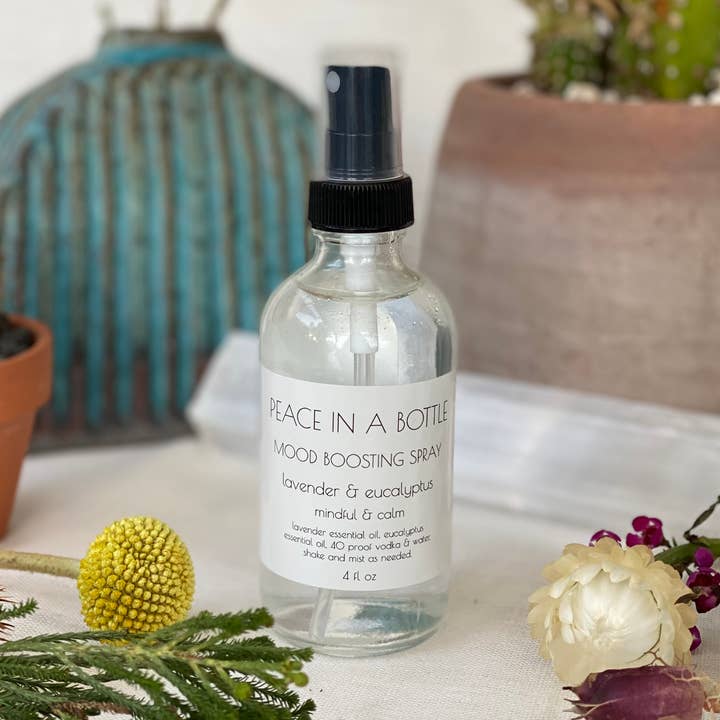 Spray stimolante l'umore per la pace in una bottiglia per la vendita all'ingrosso da parte di Sister Herb