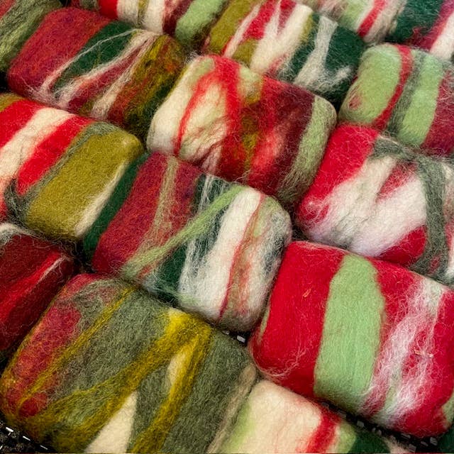 Whitetail Lane Farm Goat Milk Soap - Wholesale Bar Soap - Felted Goat Milk Soap Bar- Christmas Edition