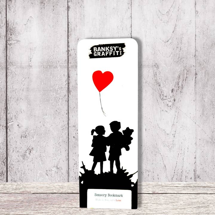 URBAN.ITY SRL - Wholesale Bookmark - Banksy Scented Bookmark - Kids On Guns Hill