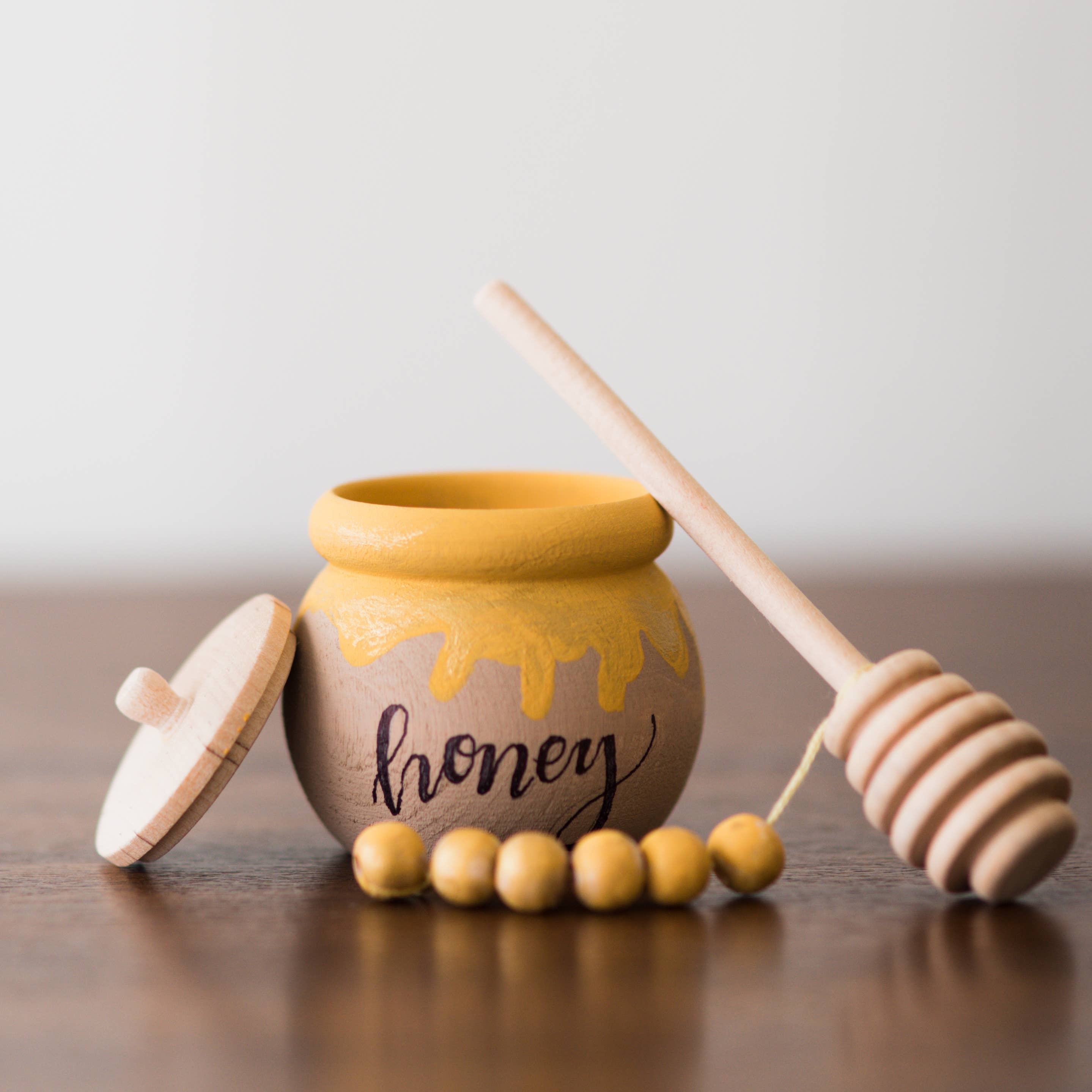 Woodpeckers Crafts - Wholesale Honey Dipper - Wood Honey Dipper1