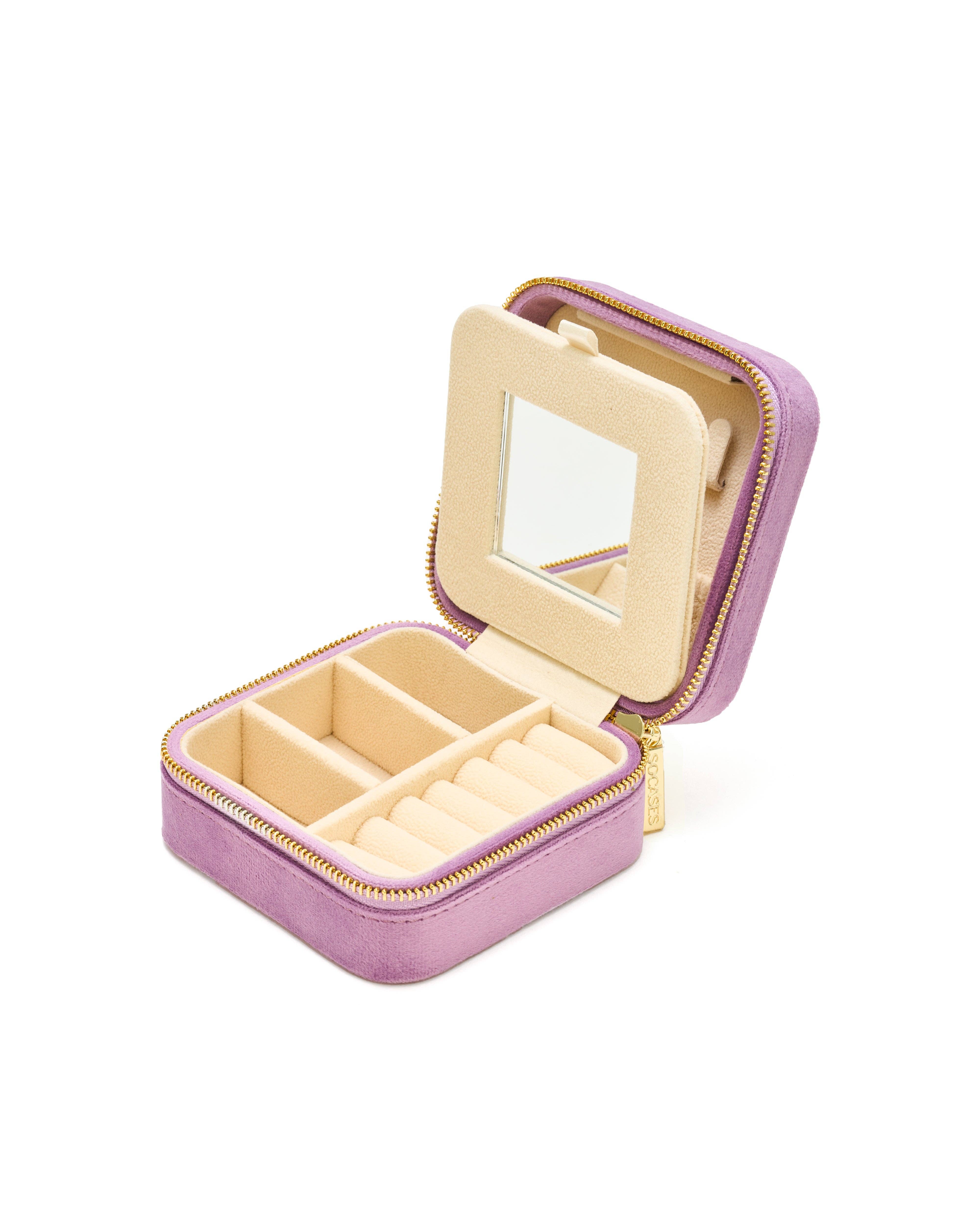 SOCASES - Vendita all'ingrosso Portagioie/organizer per gioielli - SAMT PORTAGIOIE col. crocus1