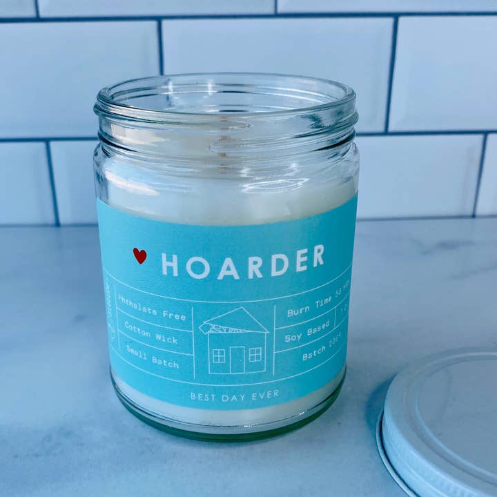 Coastal Blue Hoarder Candle for wholesale on Faire2
