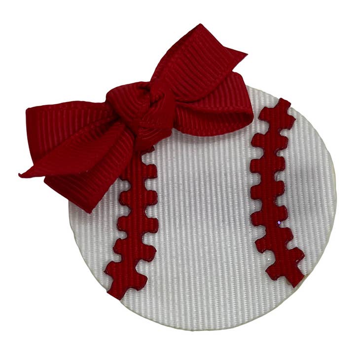02 Baseball for wholesale by Bows For Belles, LLC