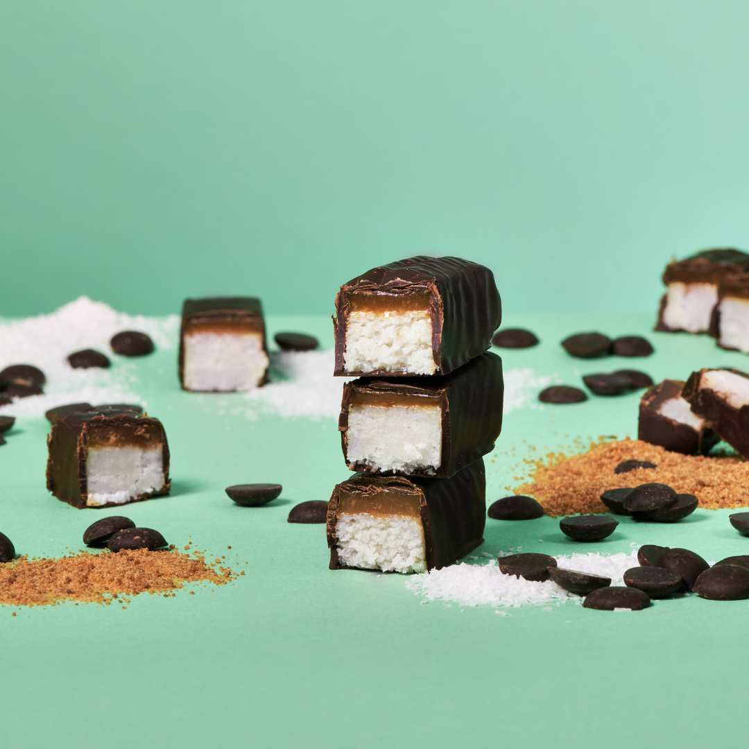 In Good Faith - Wholesale Chocolate Bar - Dark Chocolate Coconut & Salted Caramel Bars4