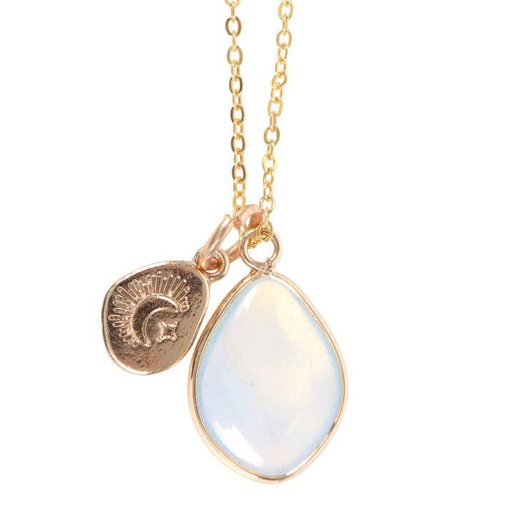Something Different Wholesale – Engroshandel Halskæde med vedhæng – Opalite Manifestation halskæde2