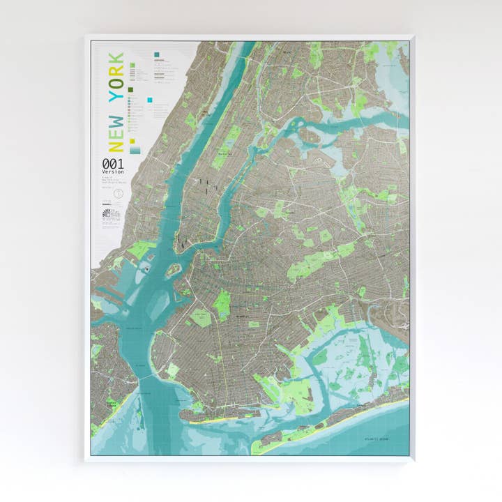 Agua, champán, manzana MAPA DE LA CIUDAD DE NUEVA YORK de venta al por mayor en Faire