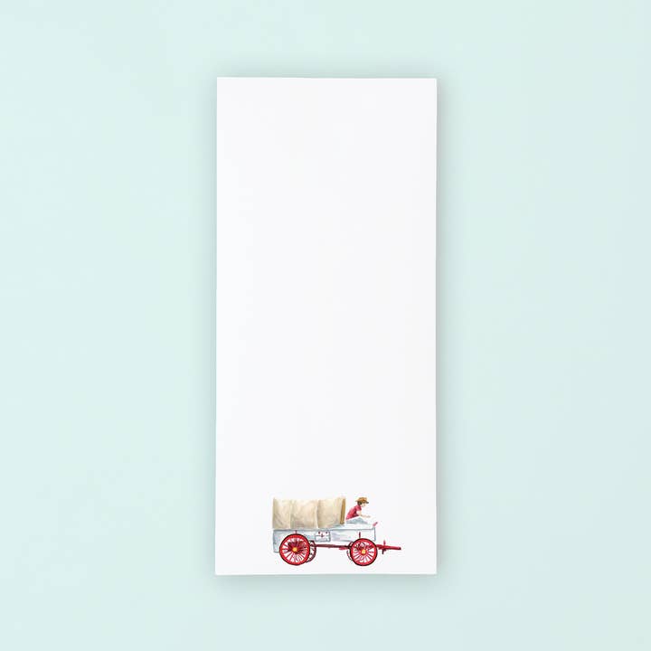 Sooner Wagon Tall Notepad for wholesale by Taylor Paladino