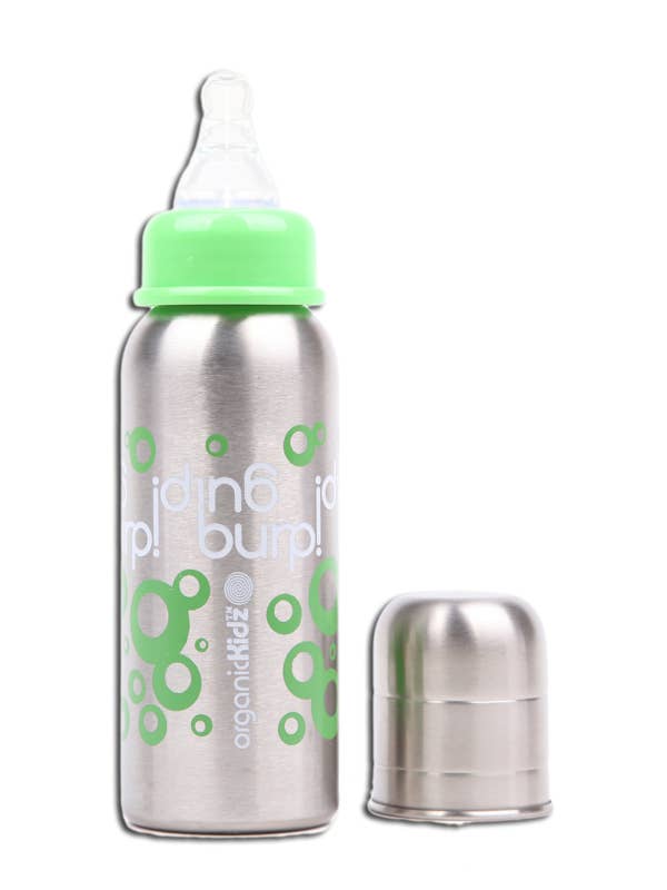 Burpy à col étroit de 7 oz #1595 pour la vente par organicKidz