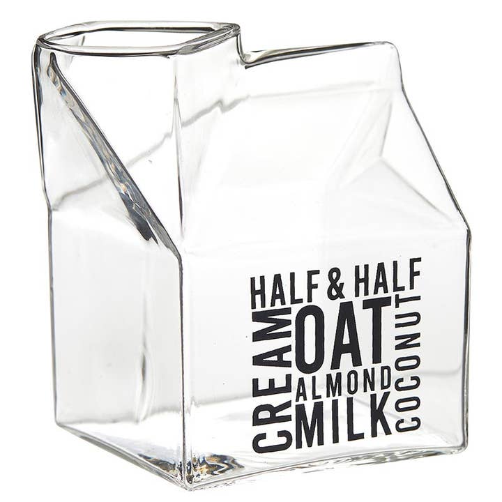 Santa Barbara Design Studio by Creative Brands - Wholesale Milk/Juice Bottle - Glass Milk Carton Creamer1