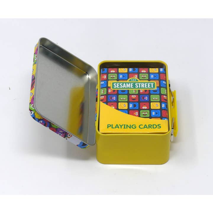 Best Value Products - Wholesale Playing Cards - Sesame Street Tin with 2 decks of playing cards2