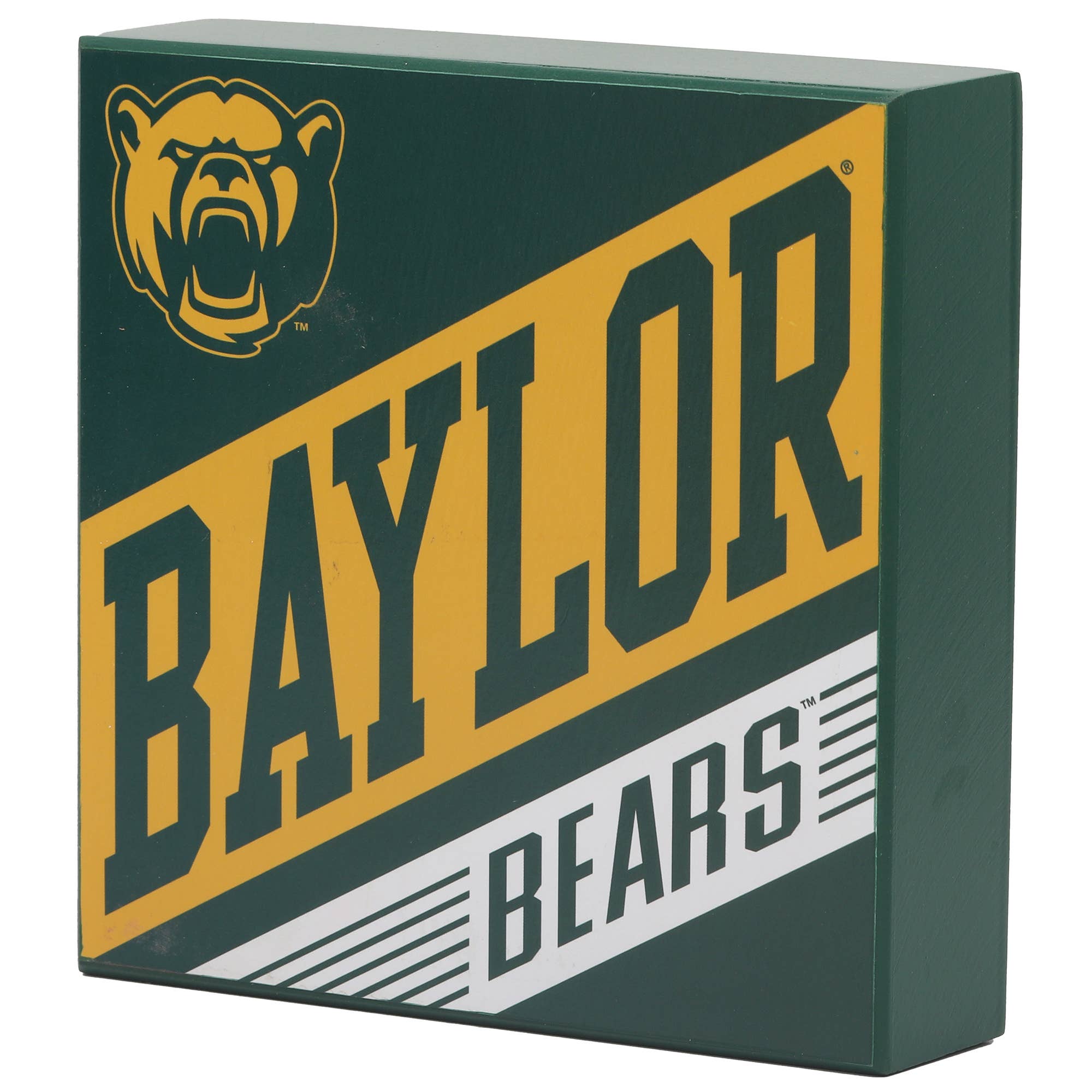 Open Road Brands, LLC - Vente Pancarte - Décoration murale en bois de l'université Baylor1