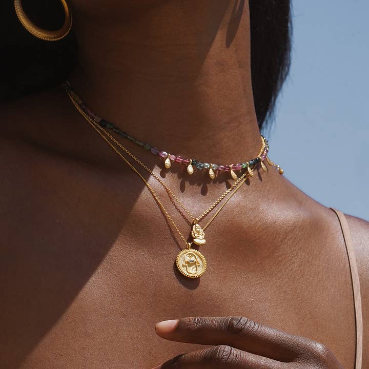 Satya Jewelry - Wholesale Pendant/Charm Necklace - Favored by Fortune Ganesha Necklace