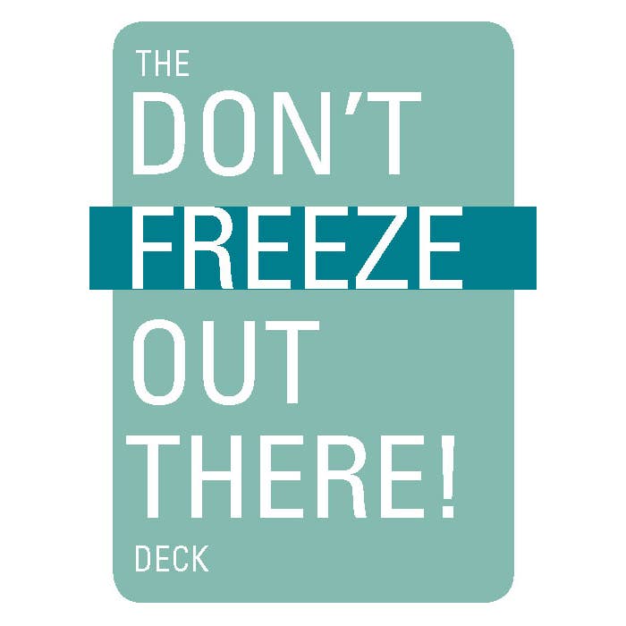 Mountaineers Books - Wholesale Card Game - The Don't Freeze Out There Deck