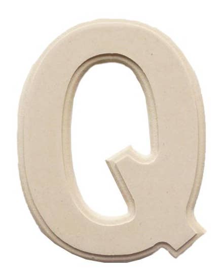 Angels Craft – wholesale Craft supplies – Wood Letters MDF 6-inch with Routed Edge, 1-ct18