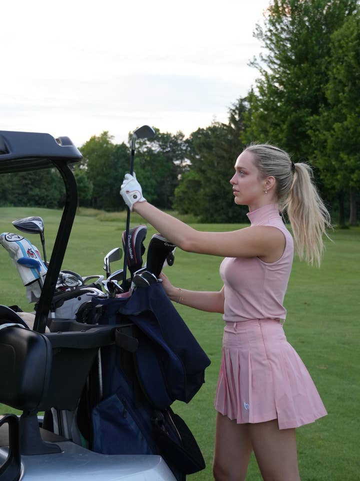 BA ärmlös topp med hög krage - Babyrosa för wholesale av Bov active