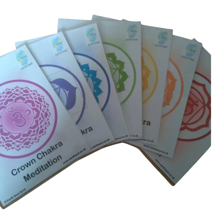 Chakra Meditation Set, Mindfulness, Relaxation, Healing for wholesale by Earth Soul