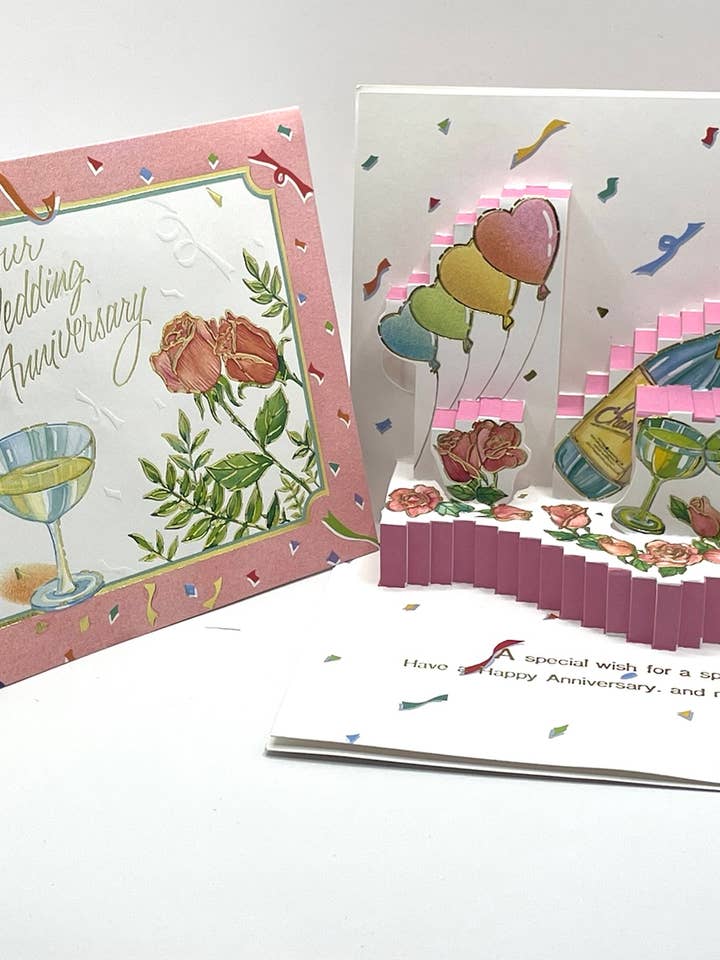 Anniversary Pop Up Card |DKN | SM | PA25G for wholesale by DICKENS INC.