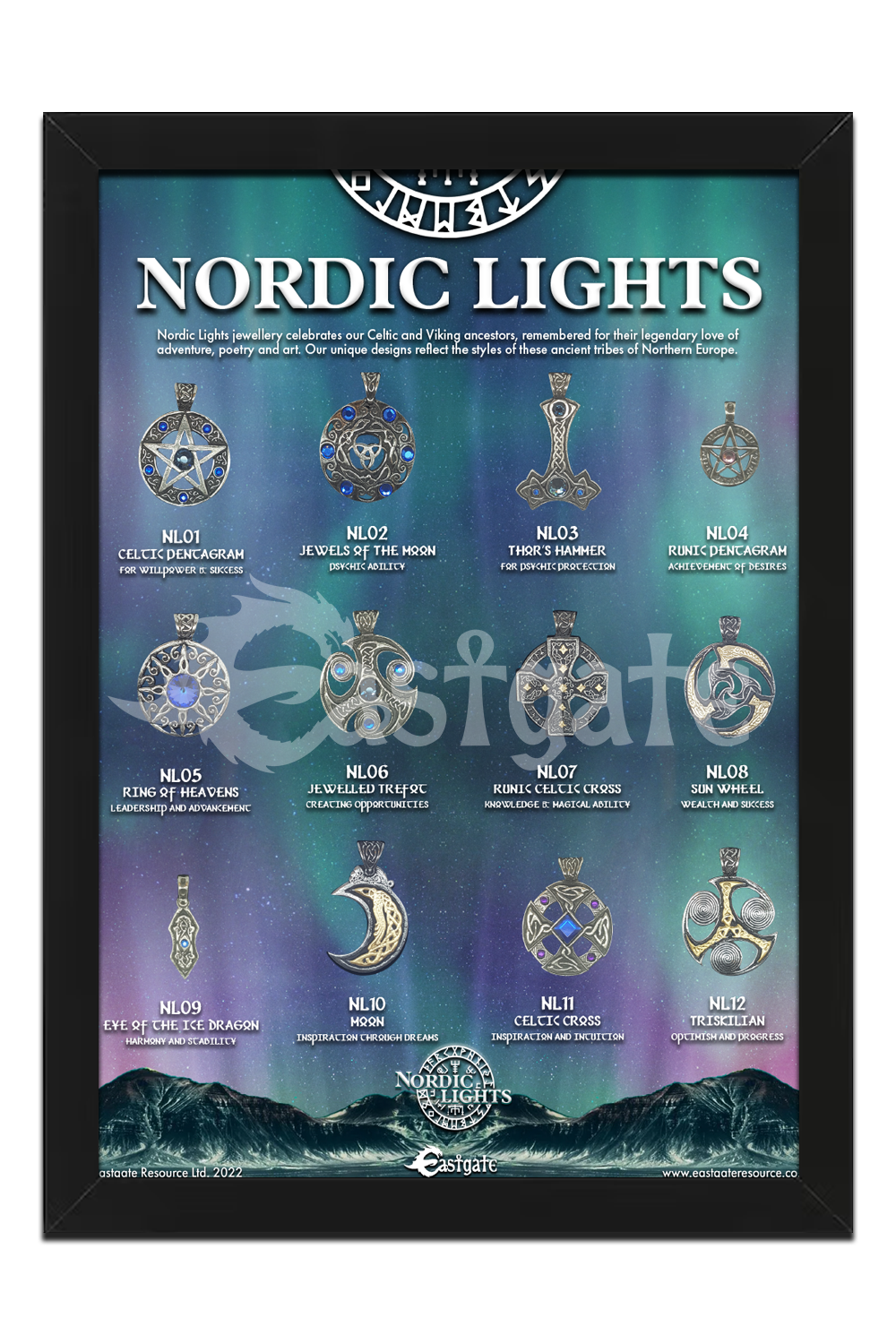 Starlinks Gifts - Wholesale Individual Charm/Pendant - Thor's Hammer Pendant for Personal and Psychic Protection  NL031