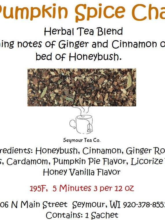 Pompoen Specerijen Chai voor wholesale door JSA Coffee Roasting LLC