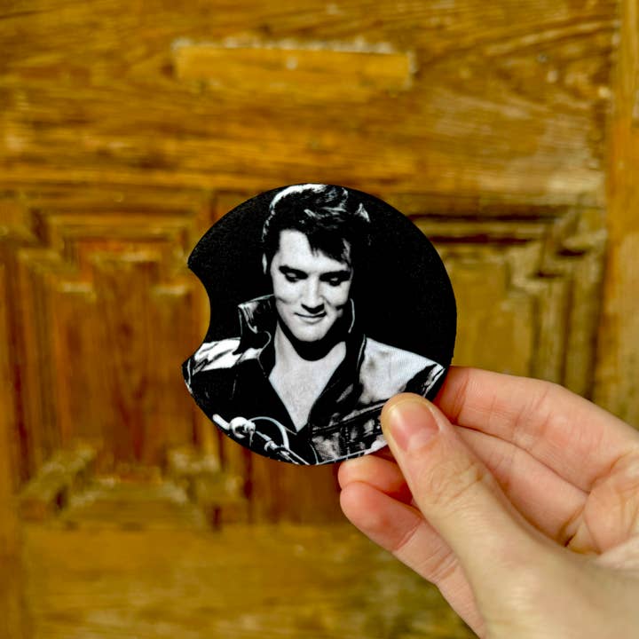 XO Wholesale - Wholesale Car Coaster - Unisex - Elvis Neoprene Car Coasters