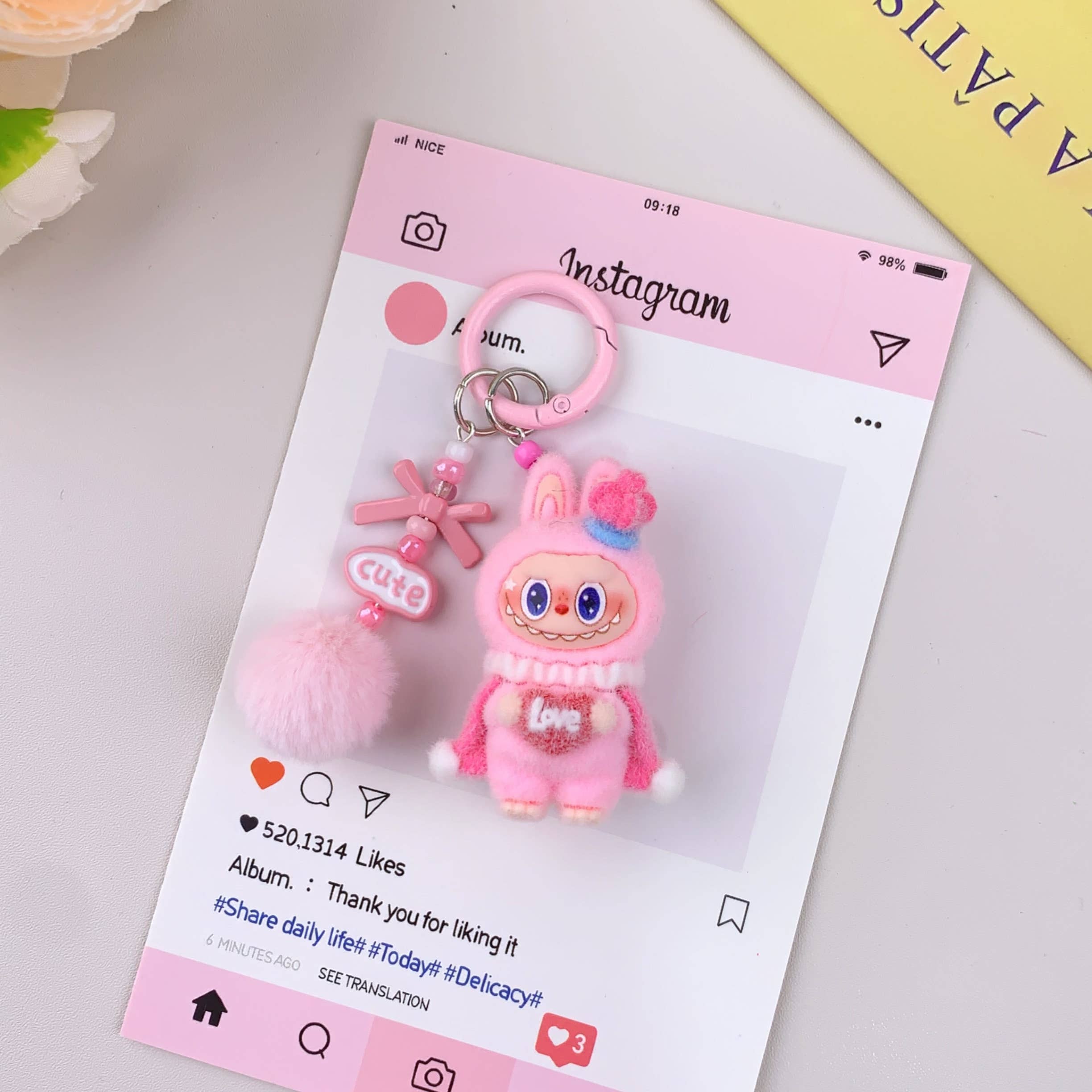 Lilyrosy（Duty free) - Wholesale Keychain - Women's -  Hot-Selling Cute Keychain for Girls,Car Key Accessory3