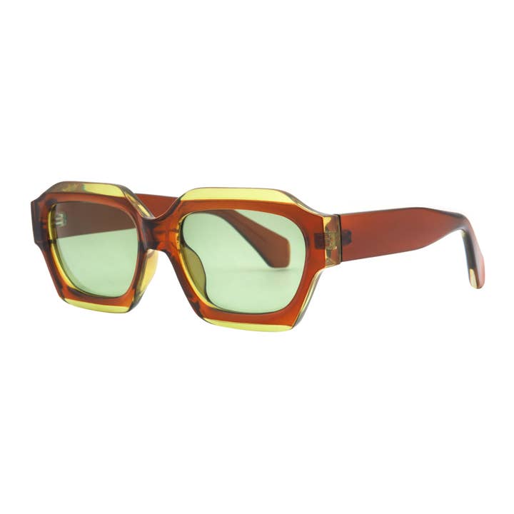 MONA | Brown| Green | Blue Lense and other Purchase Wholesale polycarbonate glasses. Free Returns & Net 60 Terms on Faire trending on Faire.