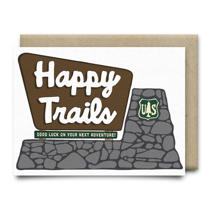 Happy Trails - Good Luck Card for wholesale by Anvil Cards