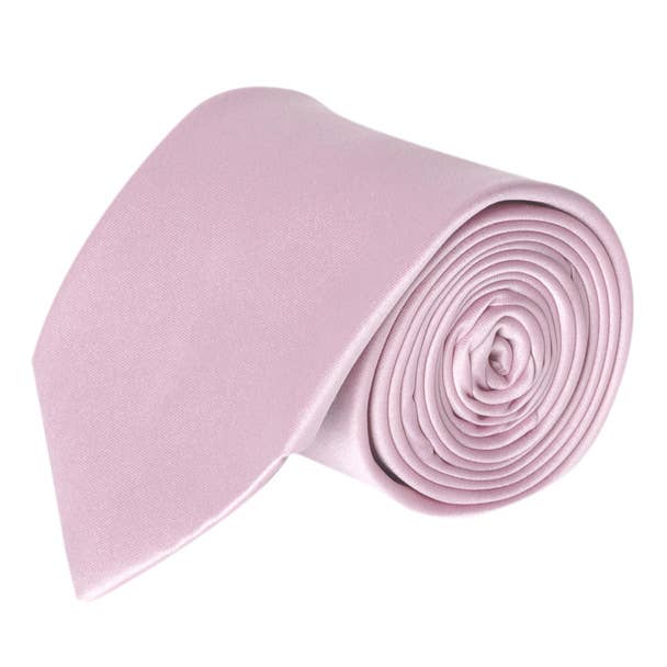 Selini New York - Wholesale Necktie - Men's - [Promotion] Poly Solid Satin Tie8