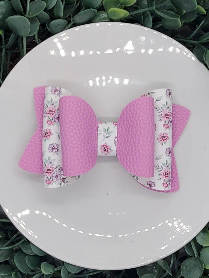 Nœud floral 5" pour la vente par Ashcraft Creations & Designs