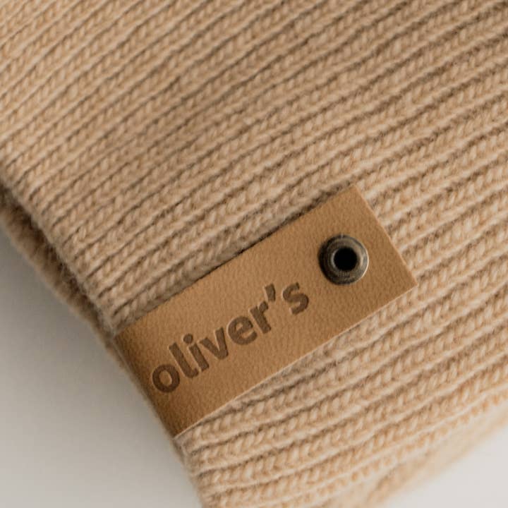 Oliver's Life & Style - Vente Pull – chien - Pull pour chien en maille unie beige2