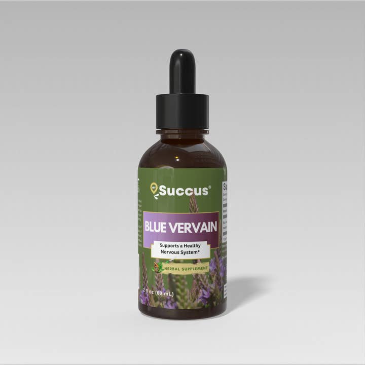 Blue Vervain Tincture - Herbal Extract | Calming Bitter Herb for wholesale by Succus
