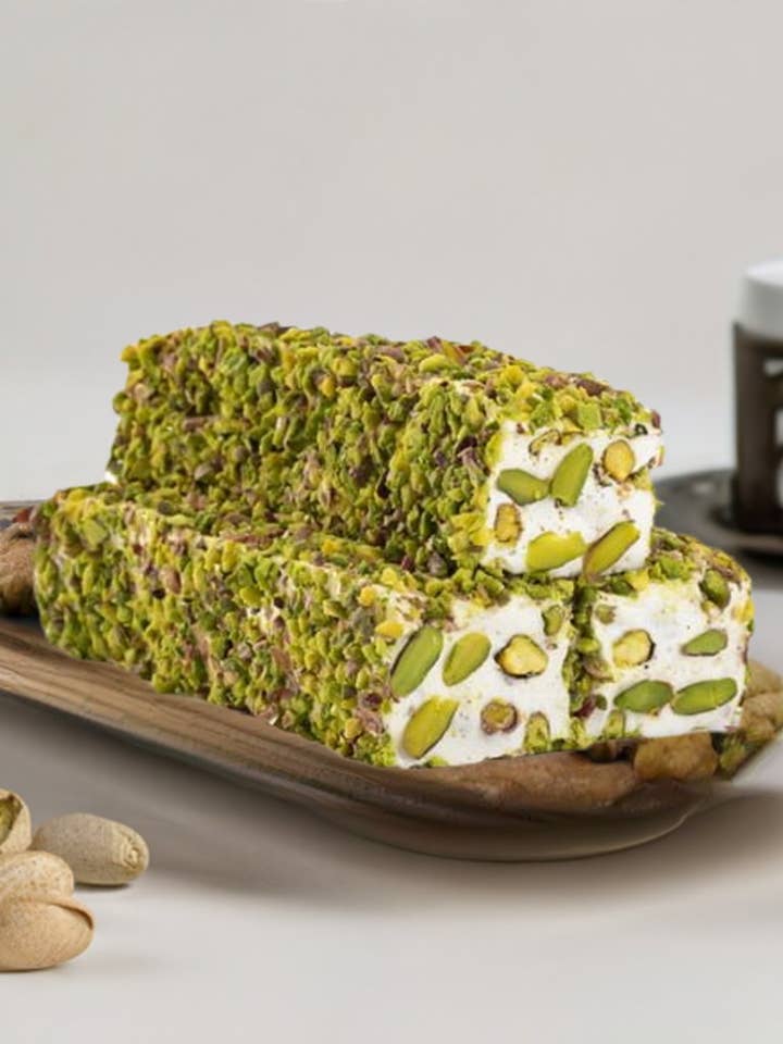 Ganik | Sultan Turkish Delight with Nougat Pistachio for wholesale by Aladdin