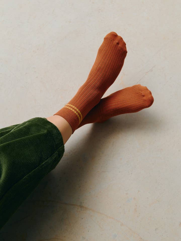 Flisestribede sokker for engroshandel hos Jutelaune