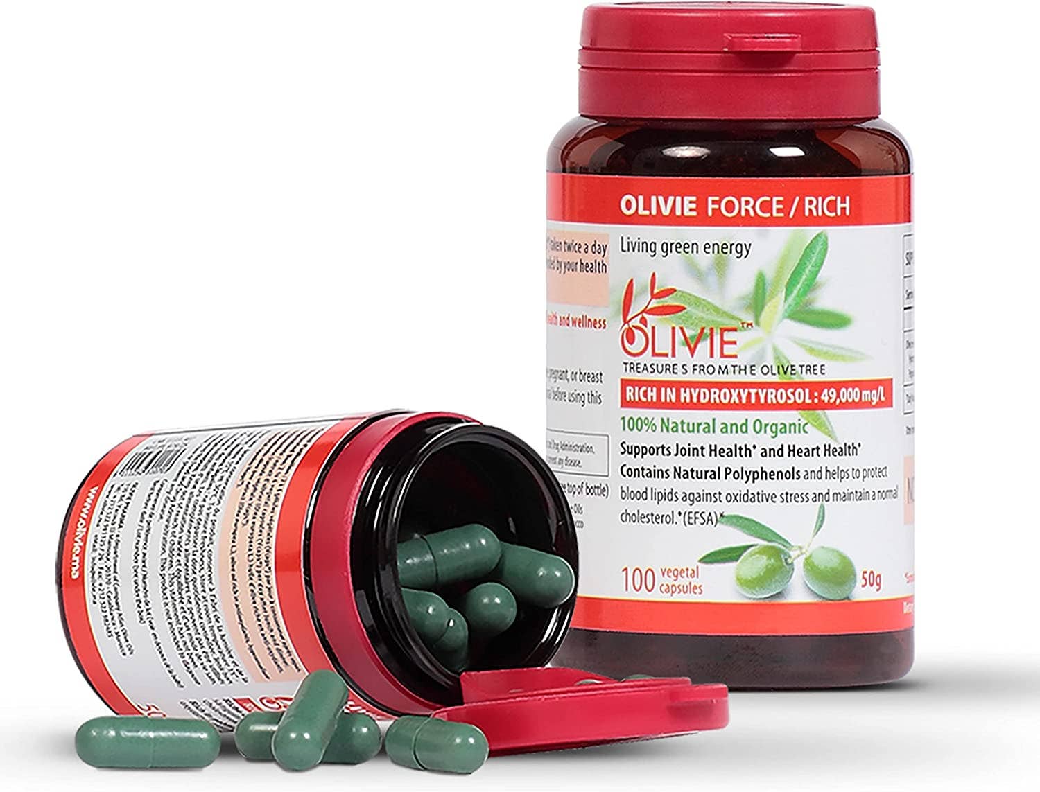 ATLAS OLIVE OILS - Wholesale Oral Supplement/Vitamin - OLIVIE FORCE Organic Olive Leaf Extract | Rich in Polyphenol