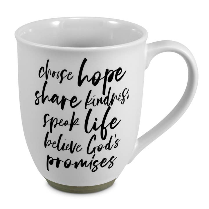 Dicksons - Wholesale Coffee Mug - LCP Mug Today I Will Choose Hope White 20 Oz1