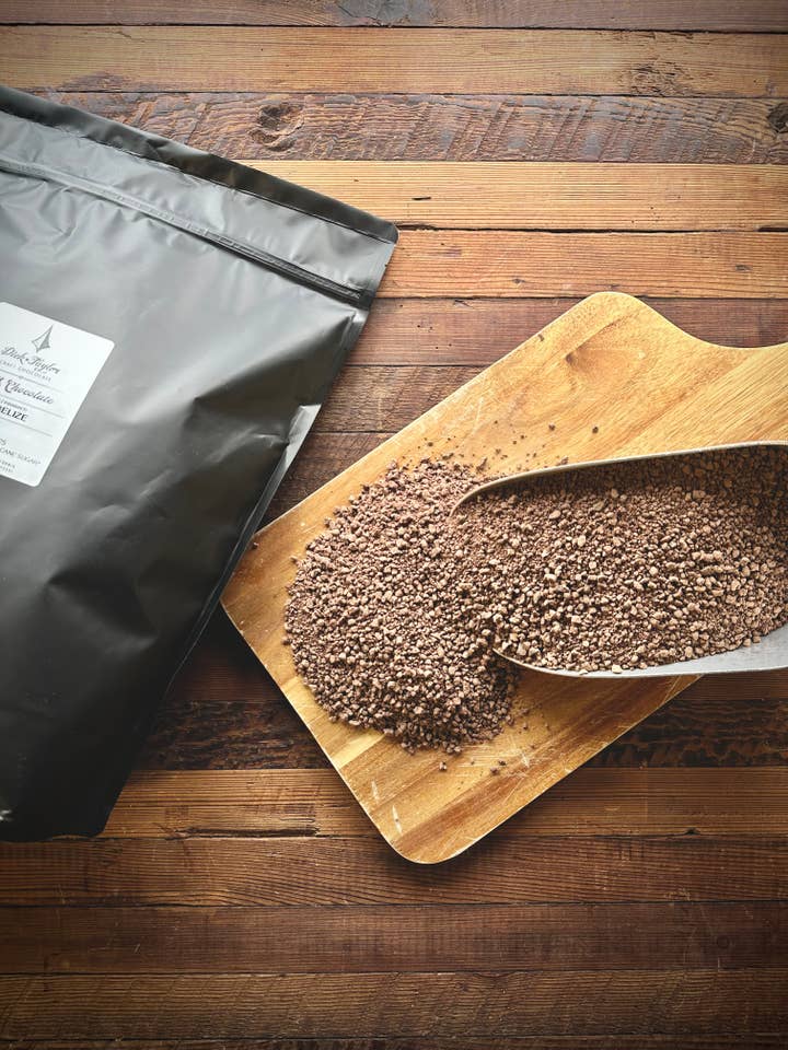 Cioccolato da forno BULK Single Origin 72% Belize per la vendita all'ingrosso da parte di Dick Taylor Craft Chocolate