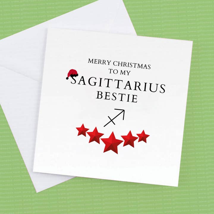 Merry Christmas to my Sagittarius Bestie for wholesale by Giftieness