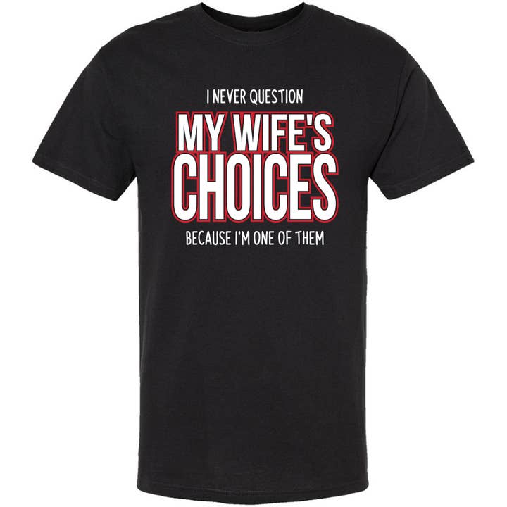 T-shirt Choix de l'Épouse pour la vente par Jailbird Designs