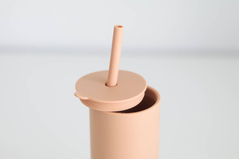 The Saturday Baby – wholesale Drinking glass/cup – Adult Silicone Straw Cup40