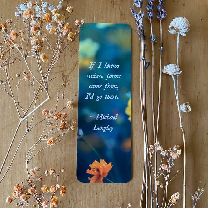 soft matte double-sided literary quote bookmark for wholesale by Freethinker Paper Co.